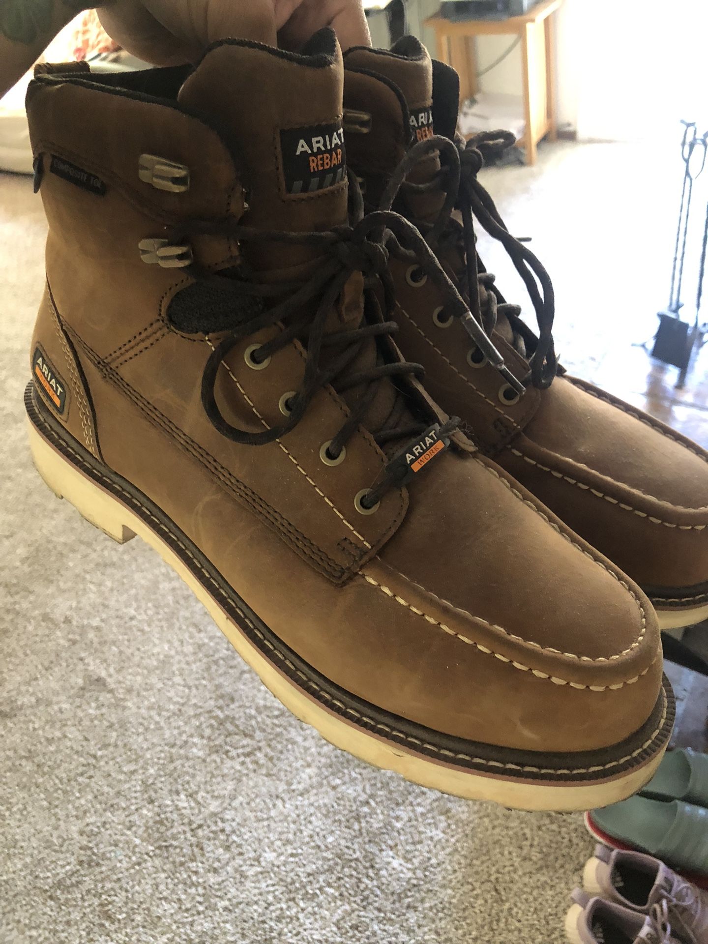 Ariat Rebar Work Boots!!