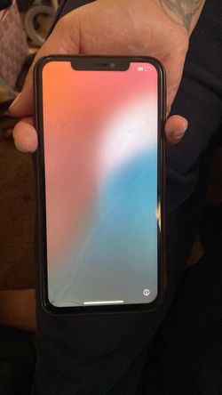 Apple iPhone with Cracked back