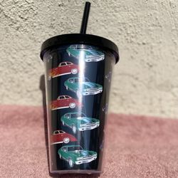  Car Print Tumblers Cup With Straw For Father’s Day ..