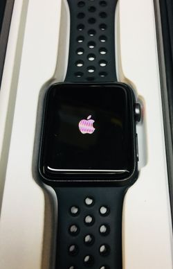 Apple Watch Nike+ Series 3 (GPS + Cellular), 42mm Space Gray