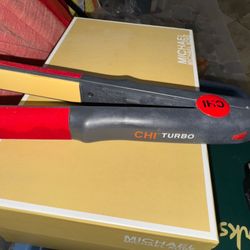 CHI Professional Flat Iron Hair Straightening Turbo