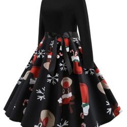 Plus Size Reindeer Dress 