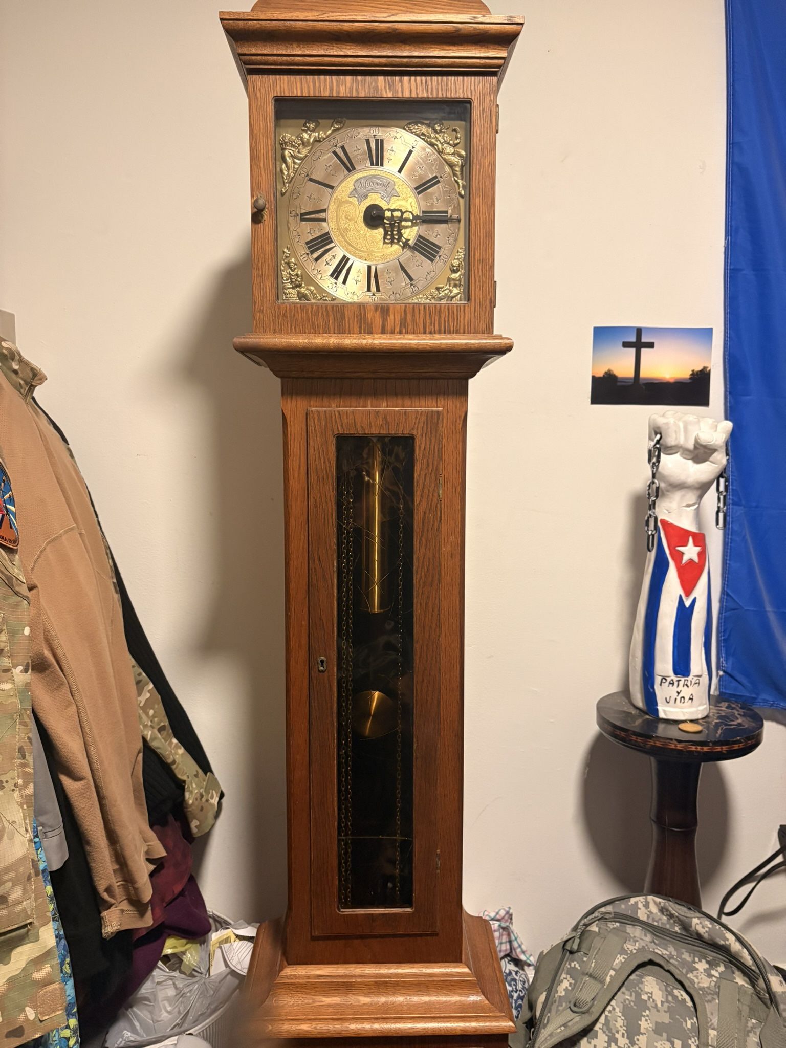 1980 Dutch Warmink Grankother Clock