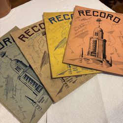 4 Newburyport High School Periodicals 1940s