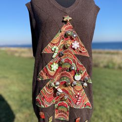 UGLY CHRISTMAS SWEATER VEST 