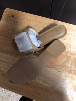A new day beige Kathleen heels