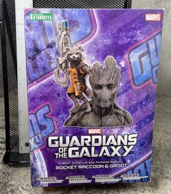 Rocket Racoon And Groot 