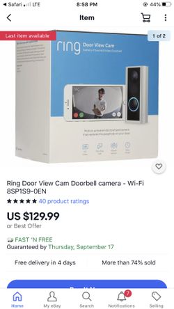 Ring door bell