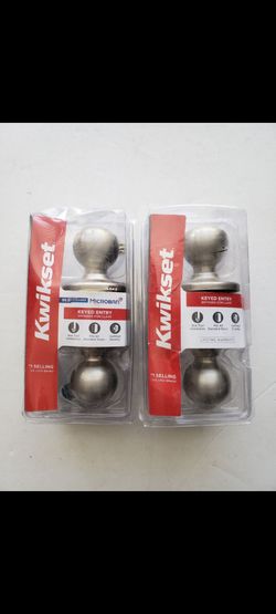 Kwikset Keyed Entry Door Knobs