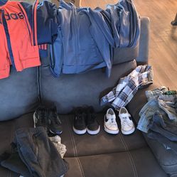 Size 5t boys clothing/shoes lot