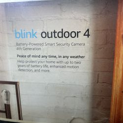 Brand New In Box Blink Outdoor 4 4th Gen Battery Powered Smart Camera 