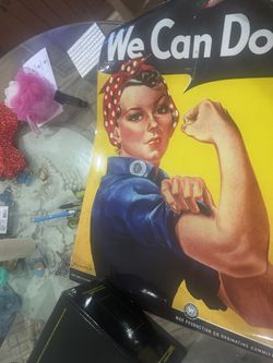 Uncle Sam And We Can Do It Ww2 Double Sided Poster 