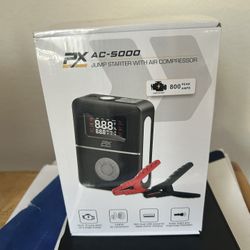 JUMP STARTER WITH AIR COMPRESSOR