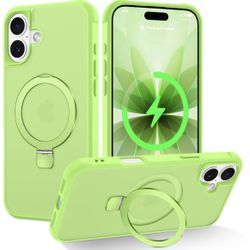 iPhone 17 Case With Stand  MagSafe Compatible/ Funda Para iPhone 17 Compatible Con MagSafe Y Soporte 