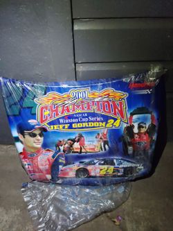 Jeff Gordon 2001 Champion Winston Cup Replica Hood Redline Nascar 29"W 24"H BIG