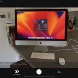 iMac Desktop Retina 5k, 27 Inch, 2017
