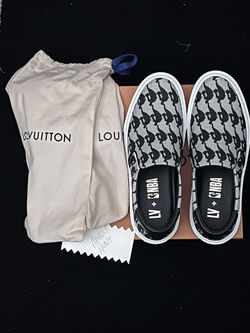 trocadero louis vuitton slip on nba x LV collab