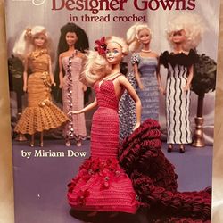 Fashion Doll Design Gowns Book By Miriam Dow