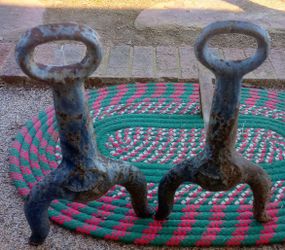 Vintage Andirons/Firedogs