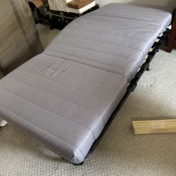 IKEA Lycksele Twin Size Fold Out Chair Bed Futon Very Clean and Excellent Condition 