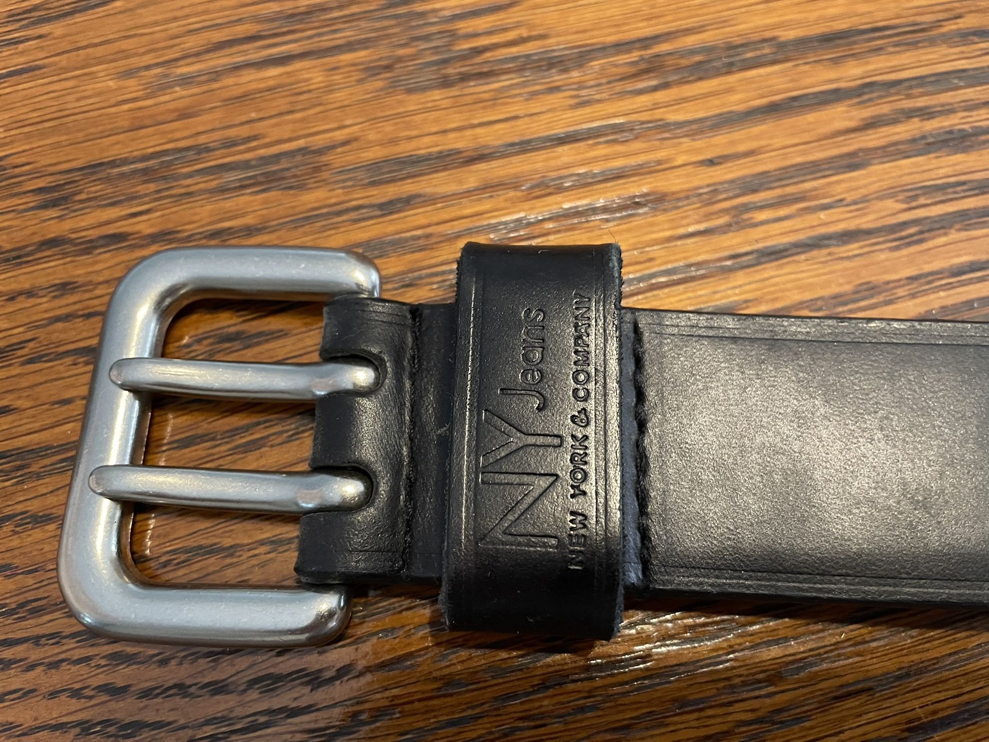 NY Jeans Leather Belt 