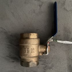 Lead-Free Brass Ball Valve, CSA Certified, 1-1/4 inch NPT