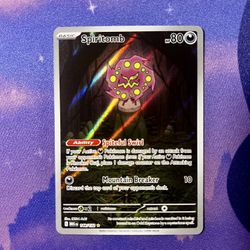 Spiritomb - 148/132 (Illustration Rare) ME01: Mega Evolution Pokémon TCG