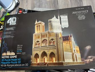 Notre Dame 3D Puzzle Model Kit