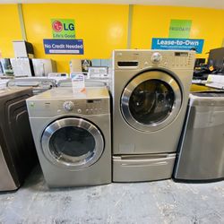 Lavadora Y Secadora A Pagoa Con 11$ Enganche 