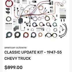 Autowire Wiring Upgrade Kit For A 47-55 Chevy 