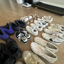 Vans, Crocs, Lacoste, Sandals, Adidas, Nike, Reebok