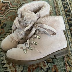 Light Pink Boots 