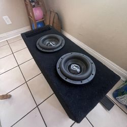 Dual 8” Subwoofer Box 