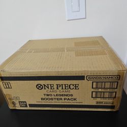 One Piece OP-08 Two Legends Booster Box Case