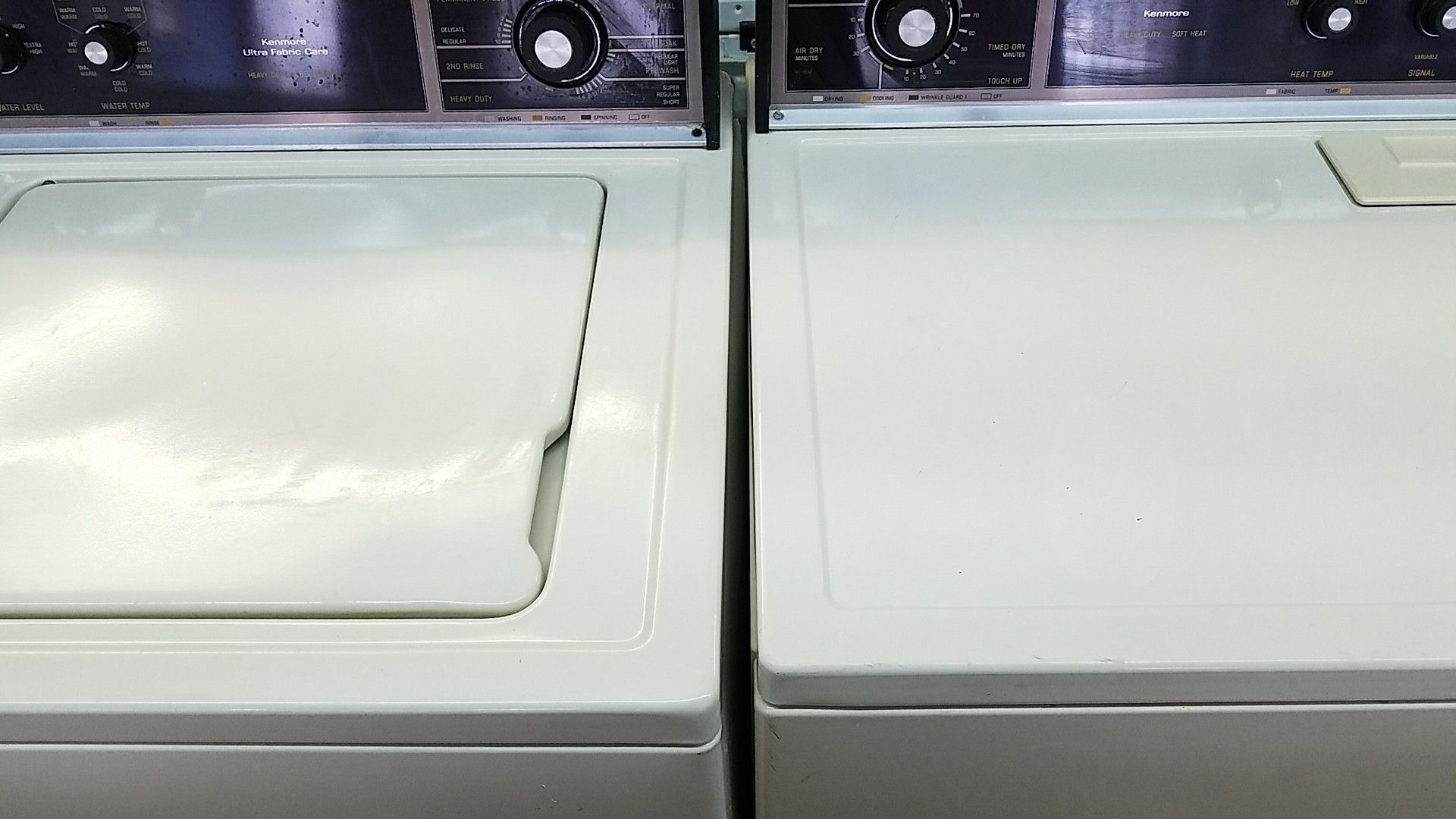 Washer and dryer Kenmore gas dryer