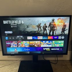 32 Inch Insignia TV with remote and TV stand