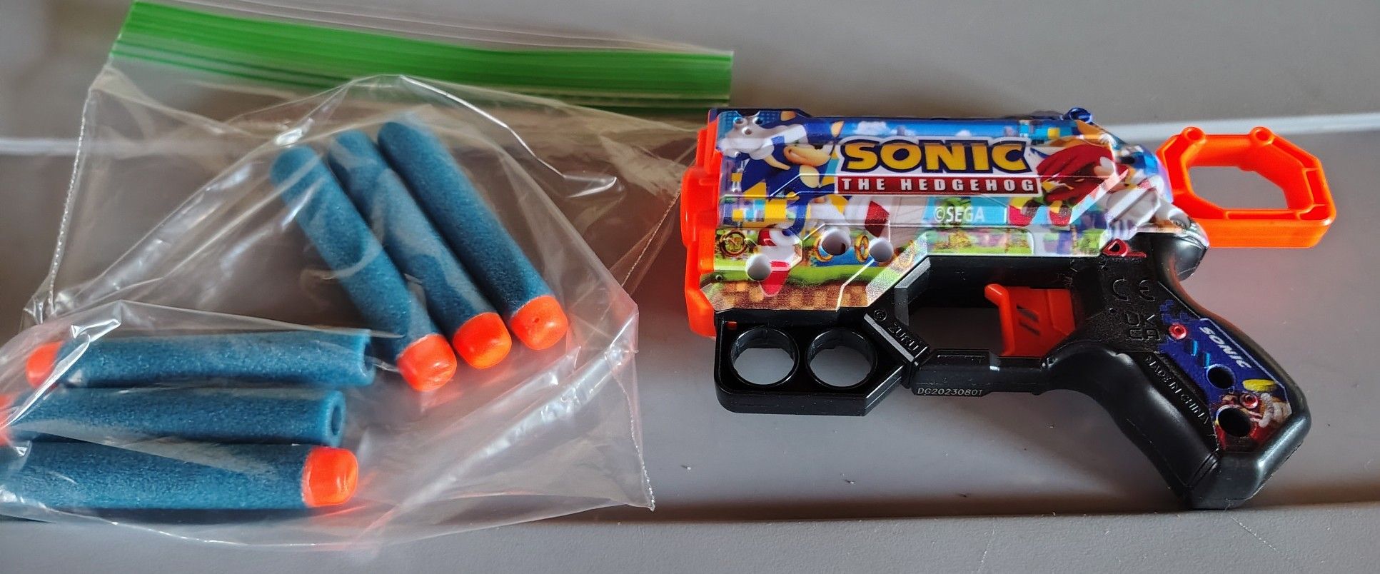 Sonic The Hedgehog Nerf Gun