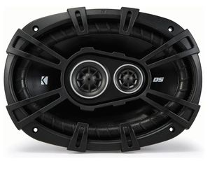 KICKER DSC6930 6x9-Inch (160x230mm) 3-Way Speakers, 4-Ohm (Pair)