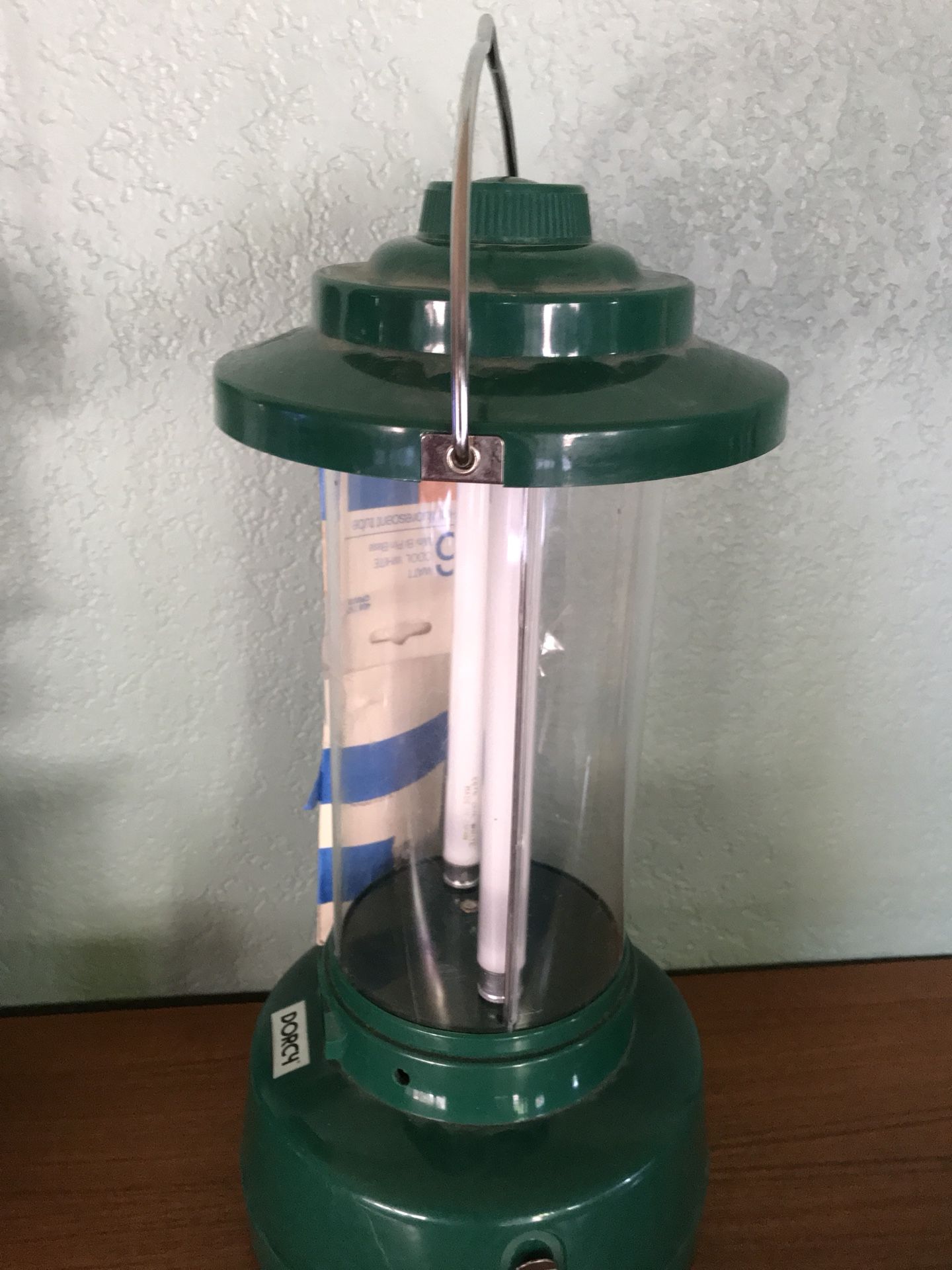 Dorcy twin tubes fluorescent lantern model 411020 comes with new extra