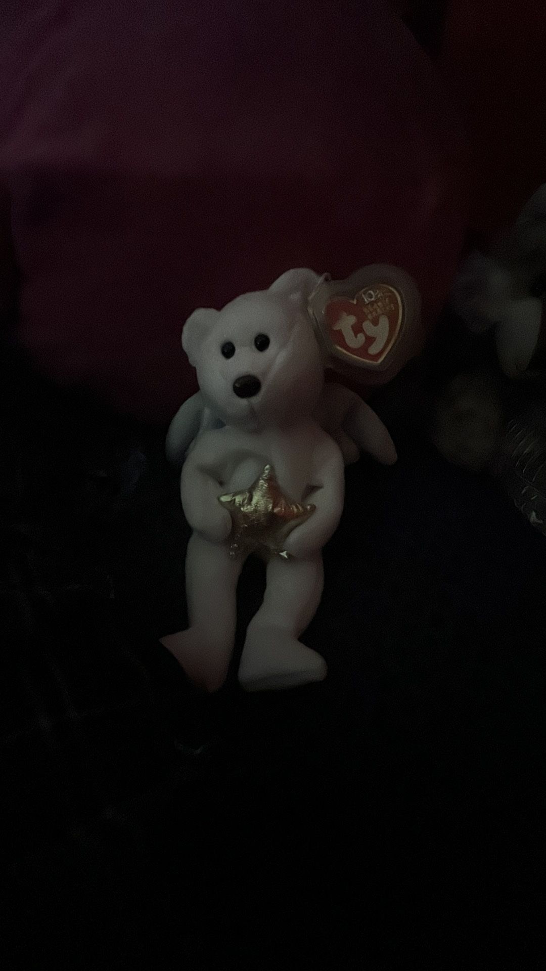 “Star” the angel beanie baby