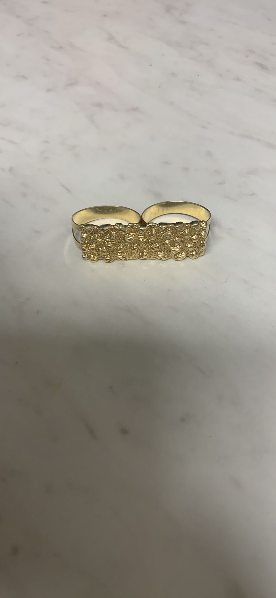 Gold Nugget Ring
