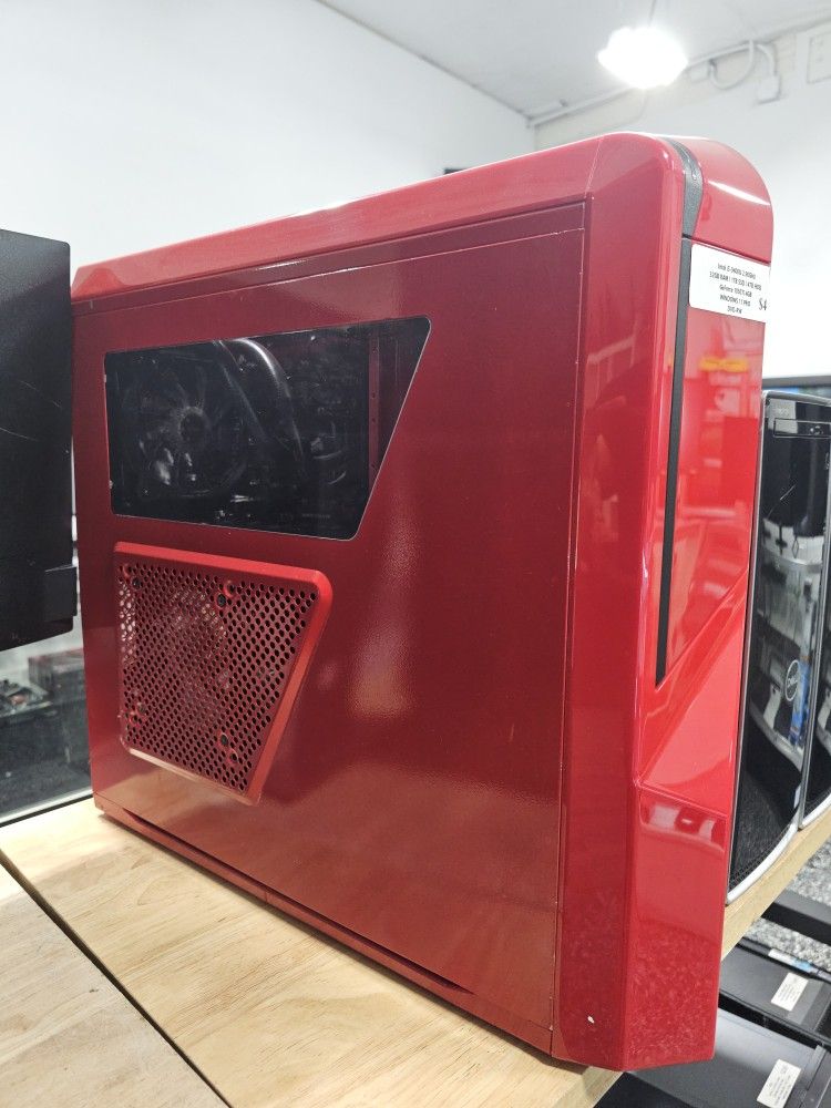 GAMING COMPUTER PC DESKTOP TOWER, INTEL i5 9th Gen, 4TB HDD, 1TB SSD, Win11 Pro Os