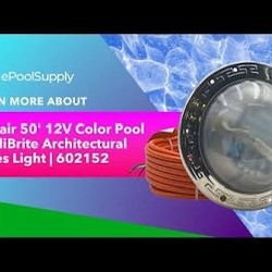 Pentair Swimming Pool And Spa Light