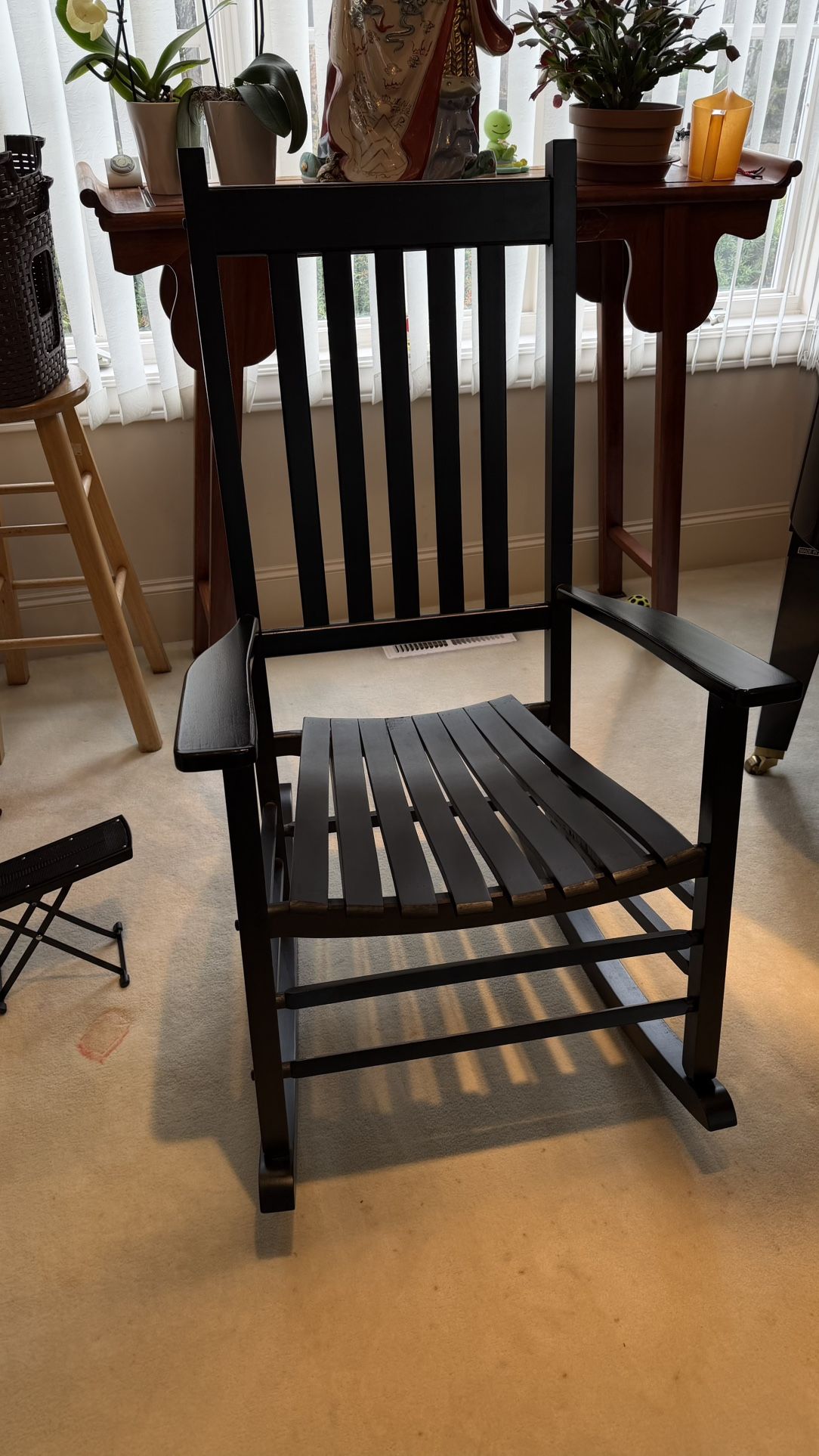 Black Rocking Chair