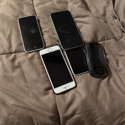 Four iPhones And One Samsung