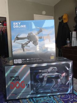 Drone& robot dog
