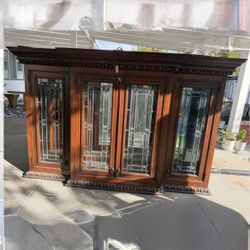 Hanging Wood Cabinet