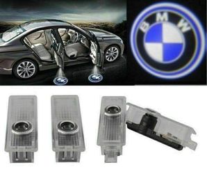 2 Pcs For BMW Car Laser Door Logo Light 