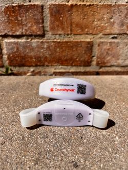 Crunchyroll Light Up Concert Wristband SDCC 2025