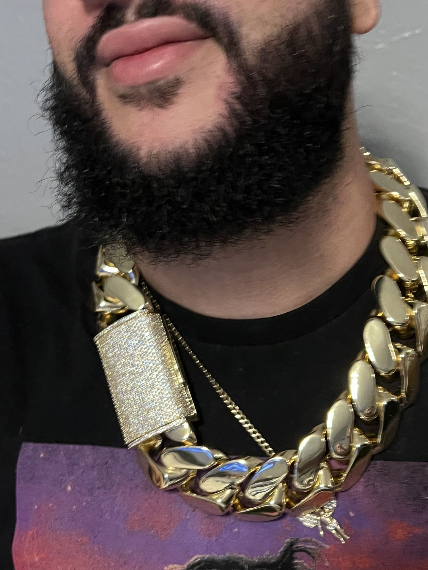 super thick and heavy necklace
